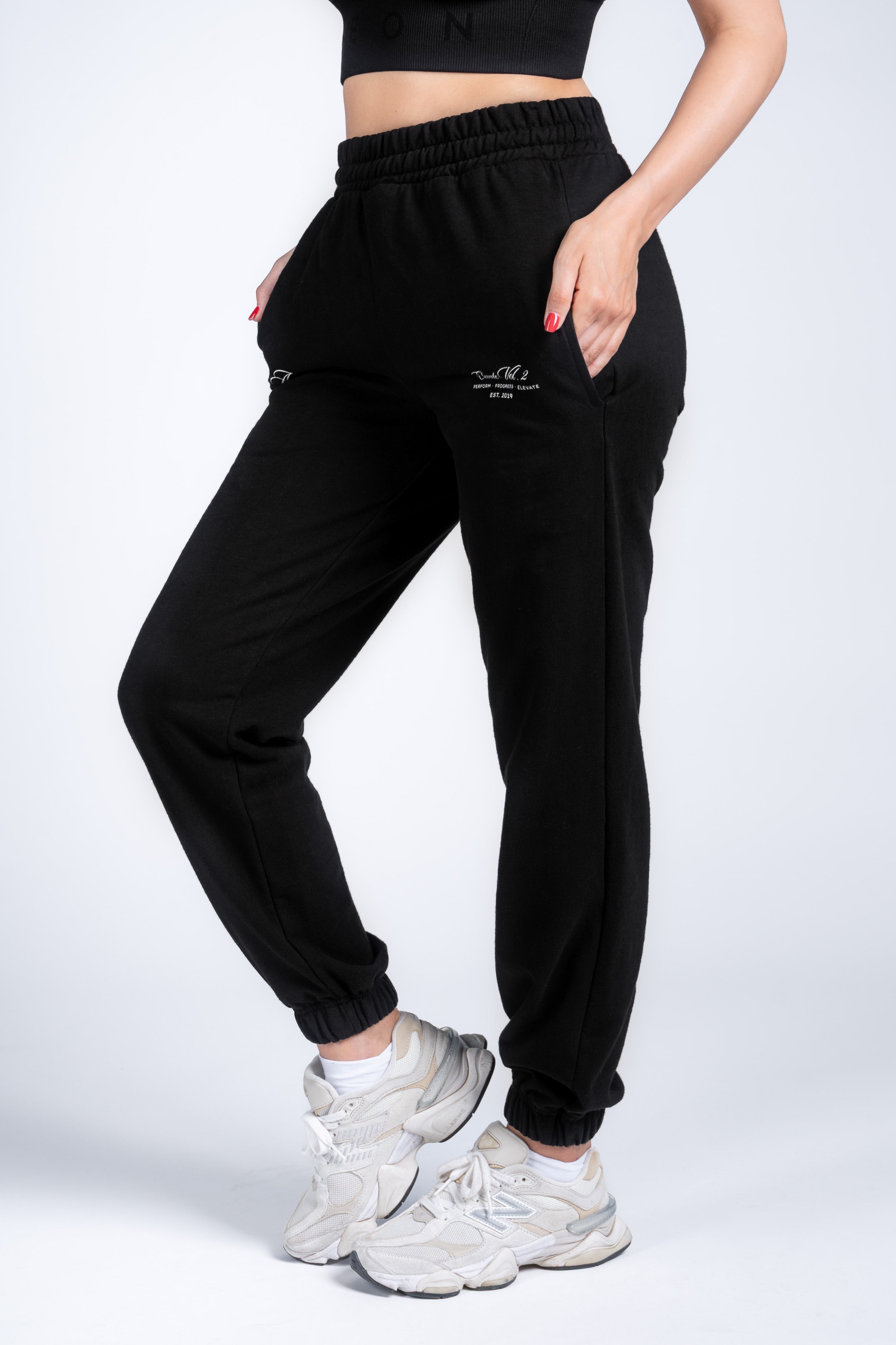 ELEVATE KOMPLET TRENIRKE - BLACK (3-DELNI)