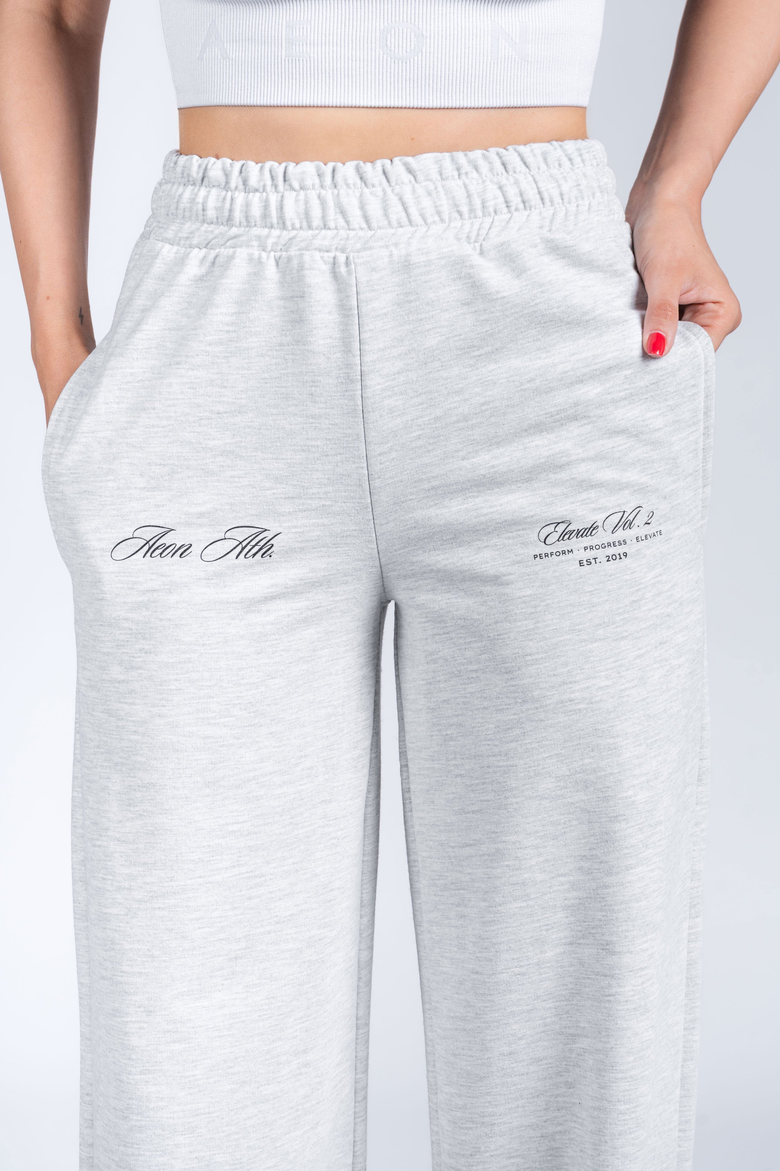 ELEVATE WIDE LEG TRENIRKA