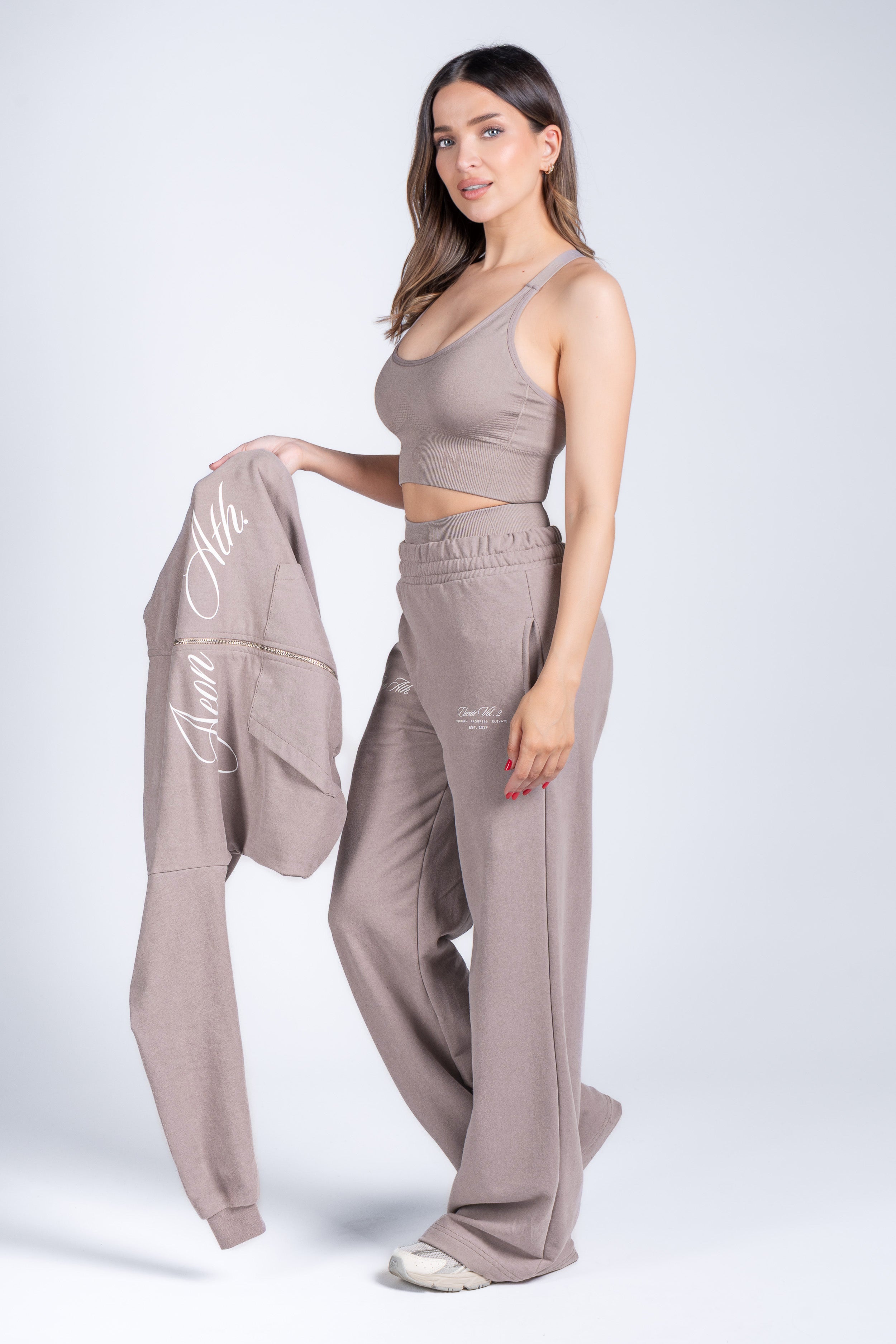 ELEVATE WIDE LEG TRENIRKA