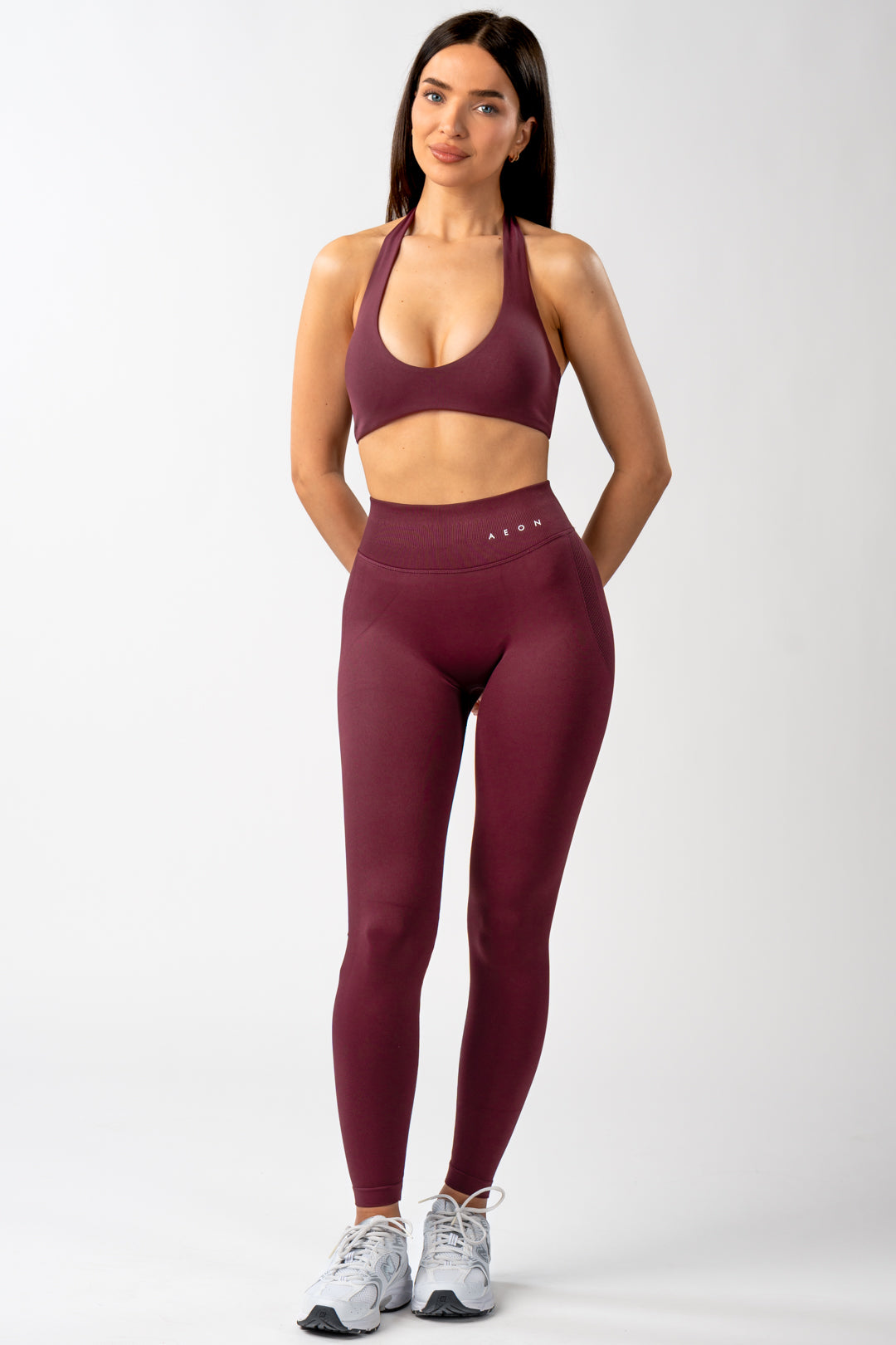 MOTION BREZŠIVEN HALTER NECK TOP V2