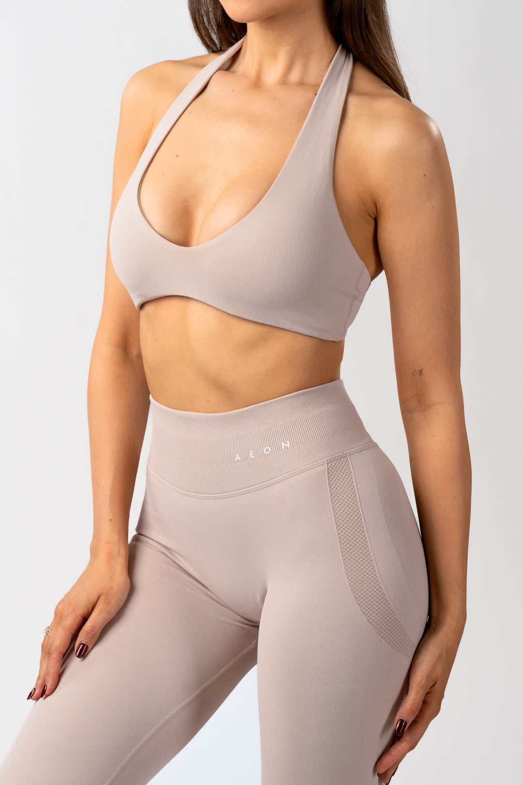 MOTION BREZŠIVEN HALTER NECK TOP V2