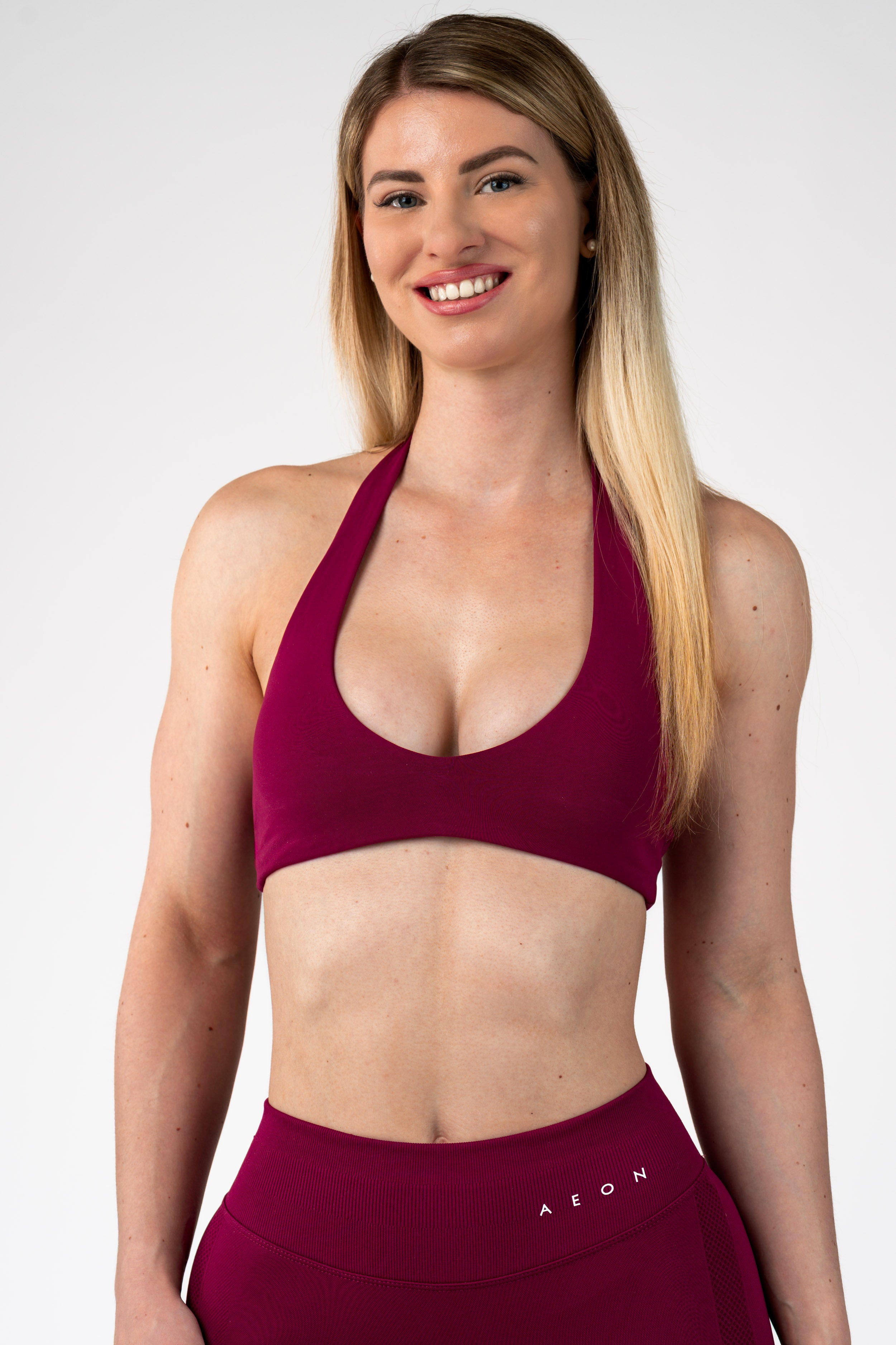 MOTION BREZŠIVEN HALTER NECK TOP V2