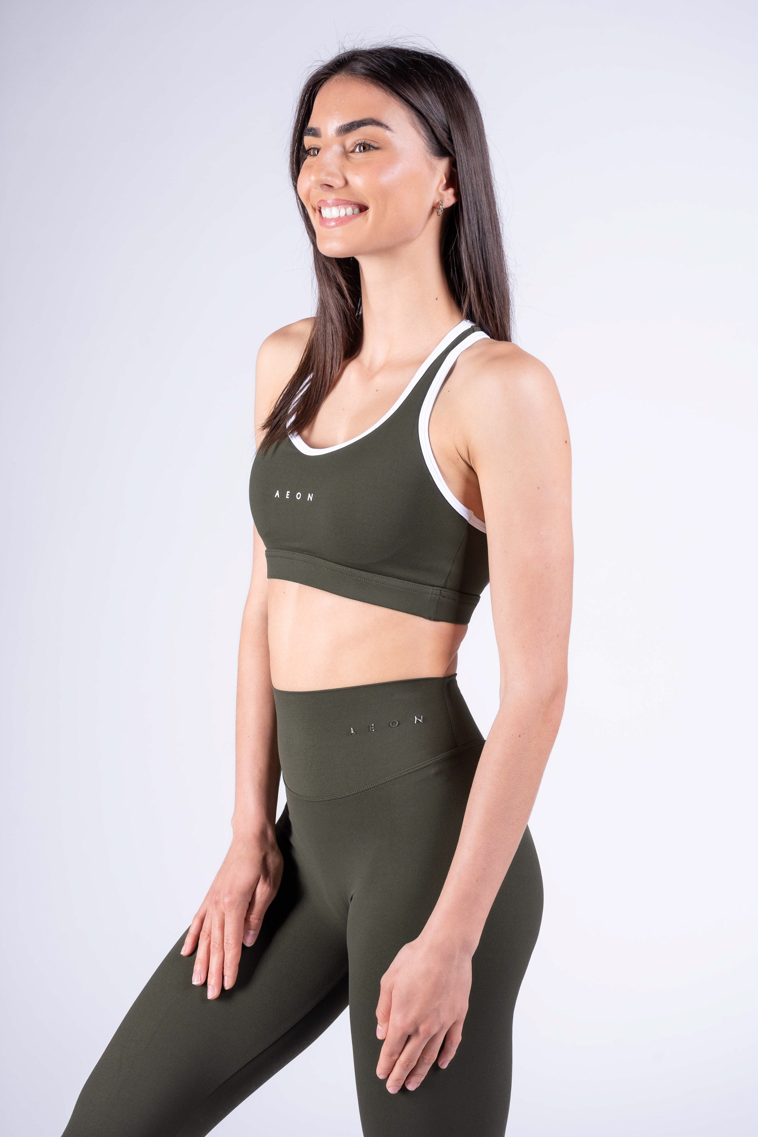 SECOND SKIN KOMPLET - OLIVE (3-DELNI)