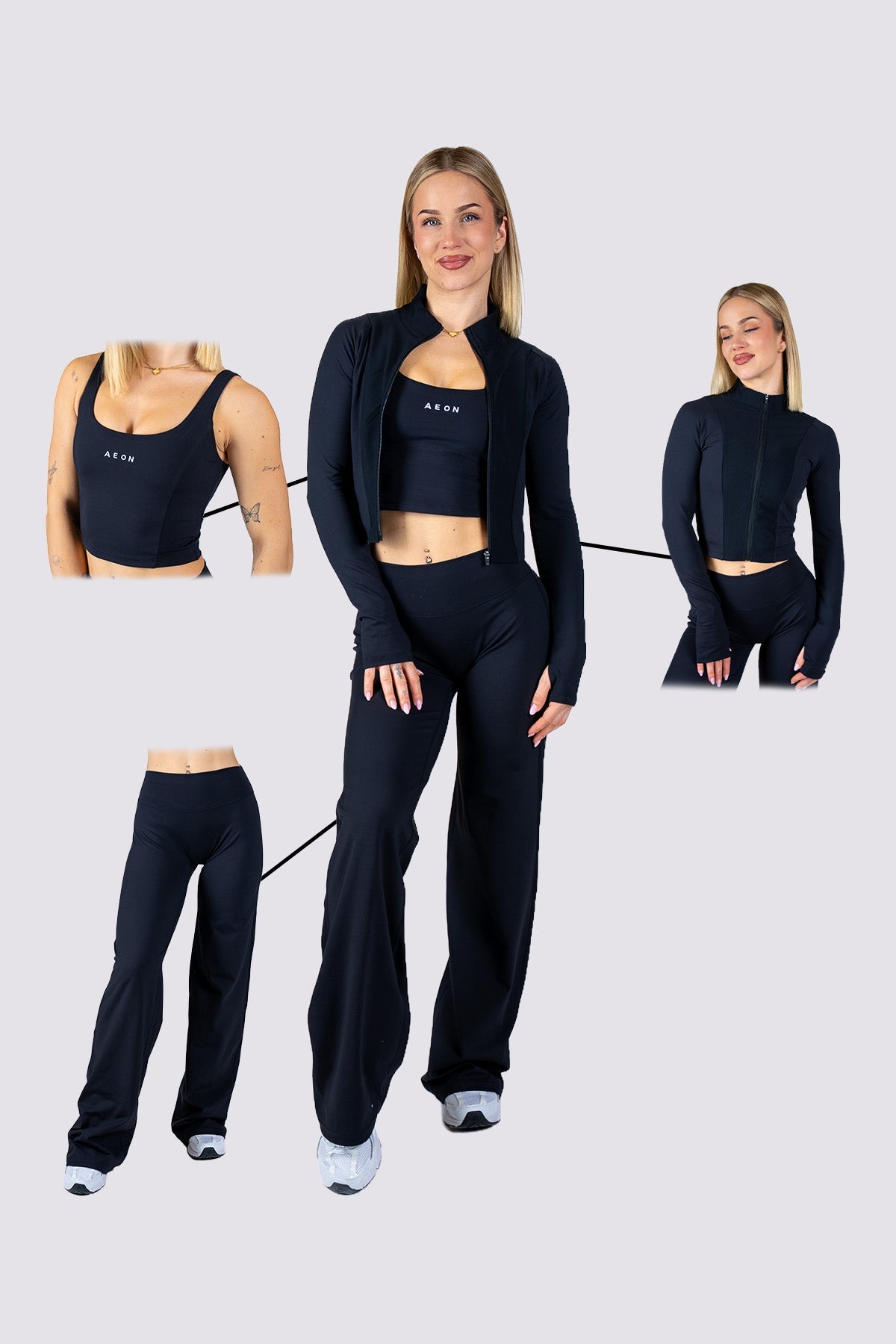 FLEXMOTION BUNDLE - BLACK (3 - PIECE) - Aeon Athletics