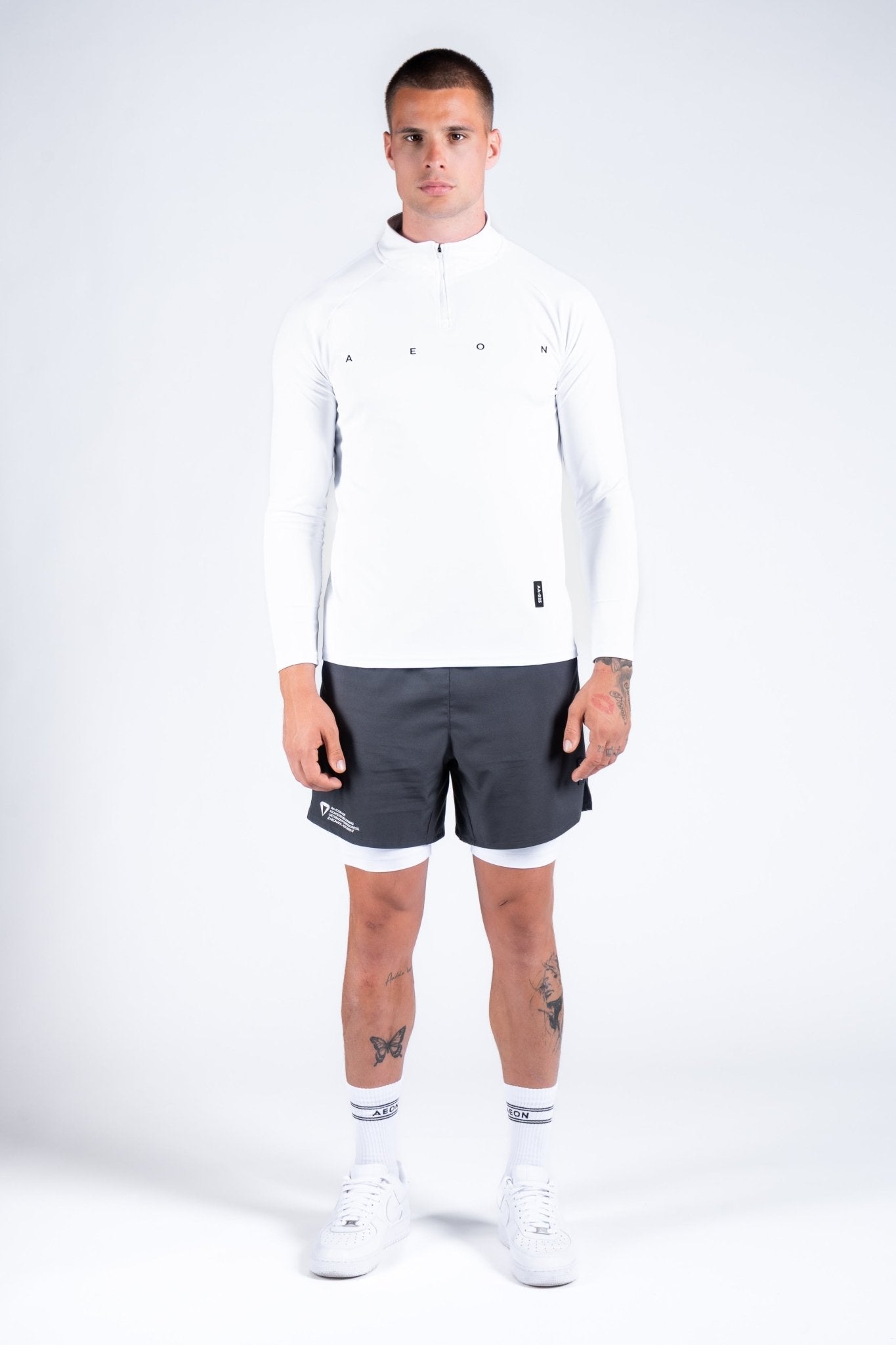 ICON PERFORMANCE HALF ZIP TEE - Aeon Athletics