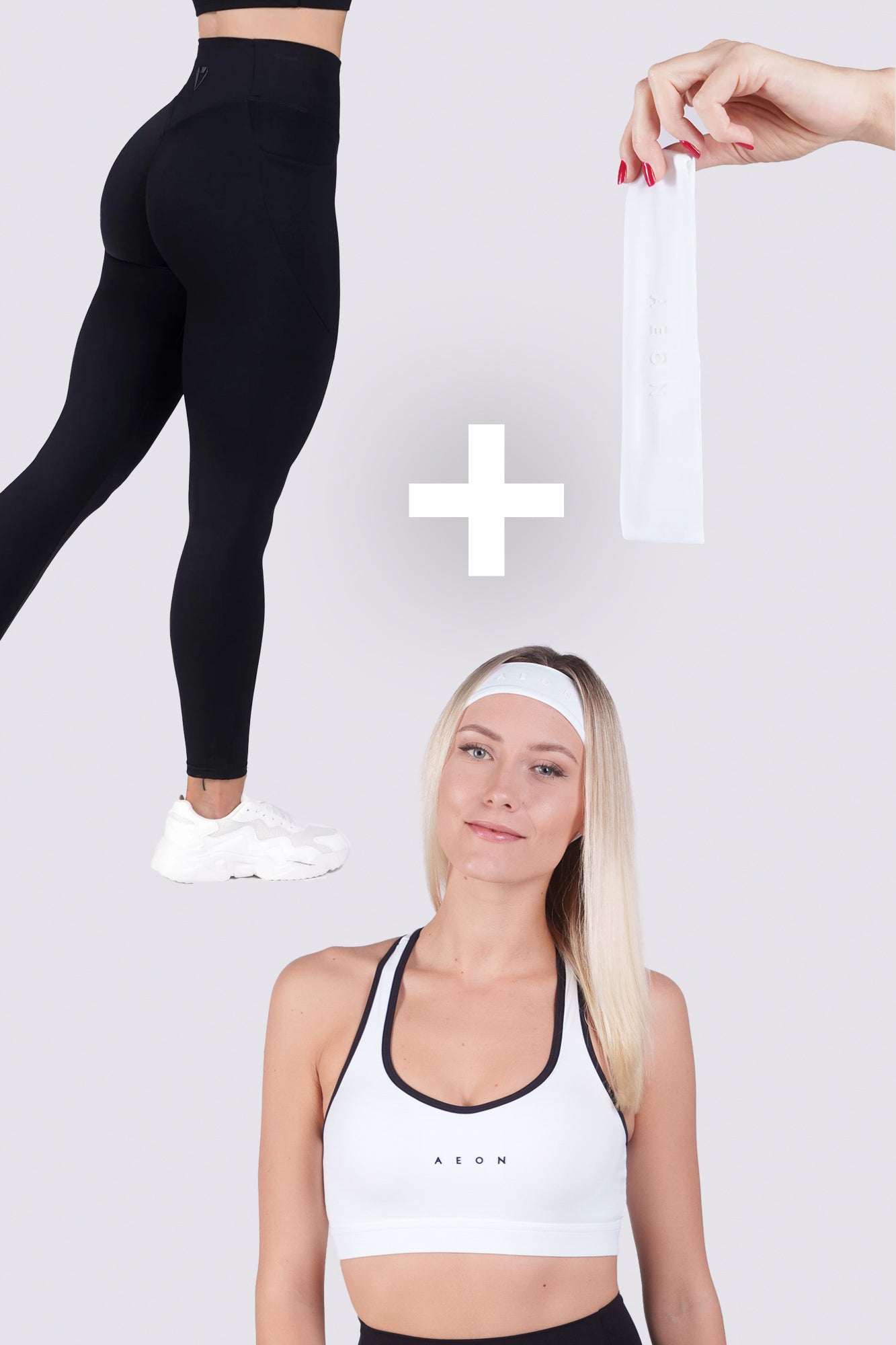 SECOND SKIN BUNDLE - BLACK & WHITE (3 - PIECE) - Aeon Athletics