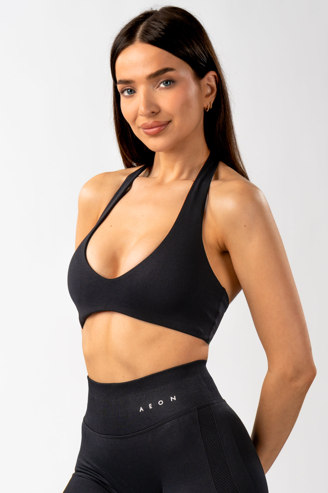 MOTION BREZŠIVEN HALTER NECK TOP V2