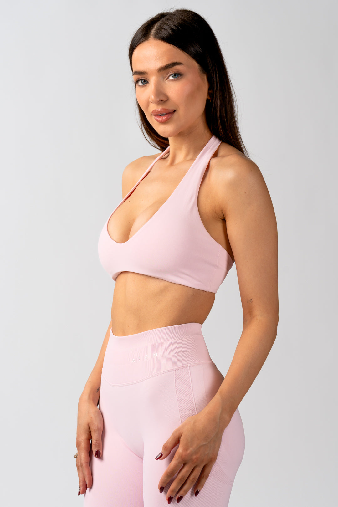 MOTION BREZŠIVEN HALTER NECK TOP V2