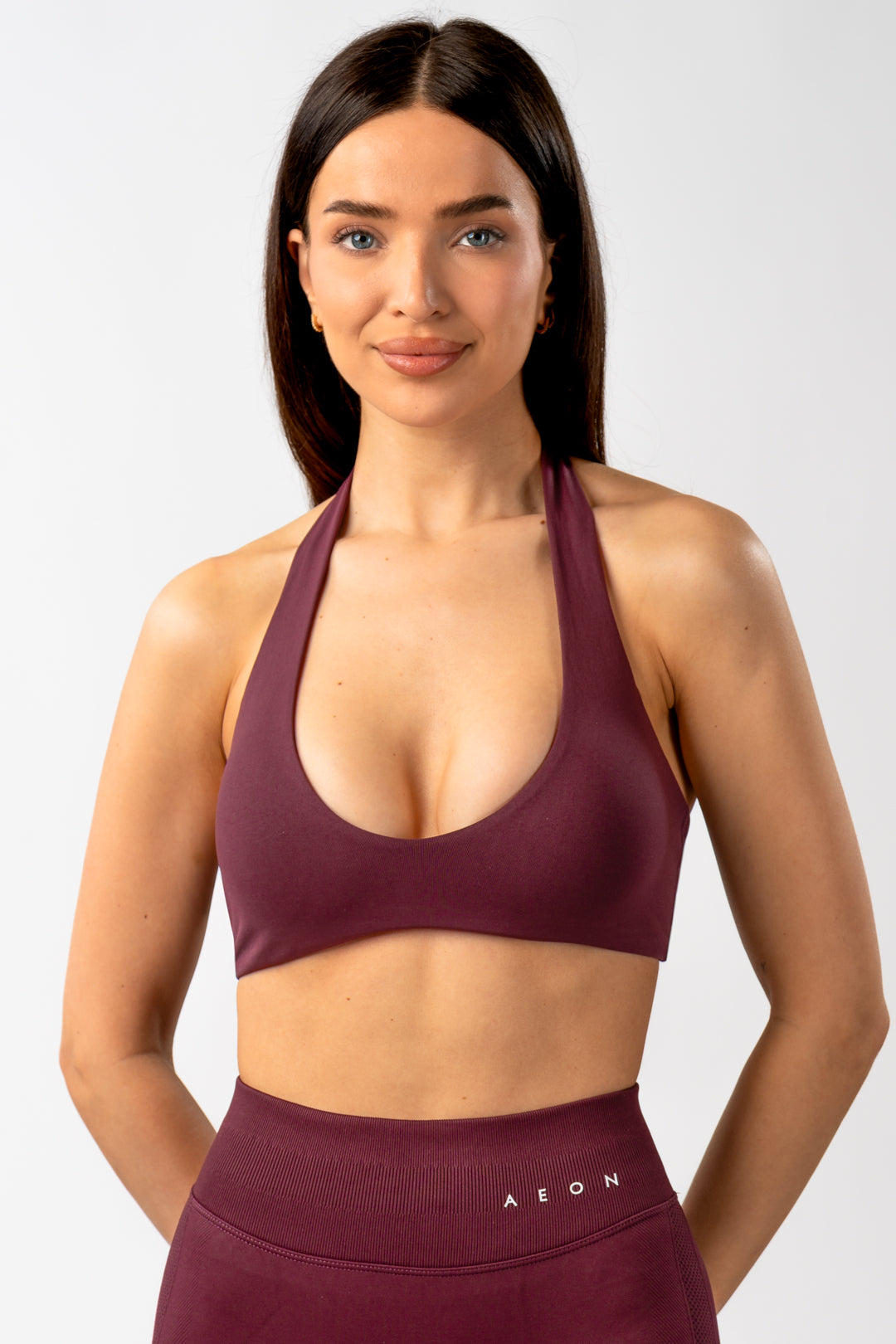 MOTION BREZŠIVEN HALTER NECK TOP V2