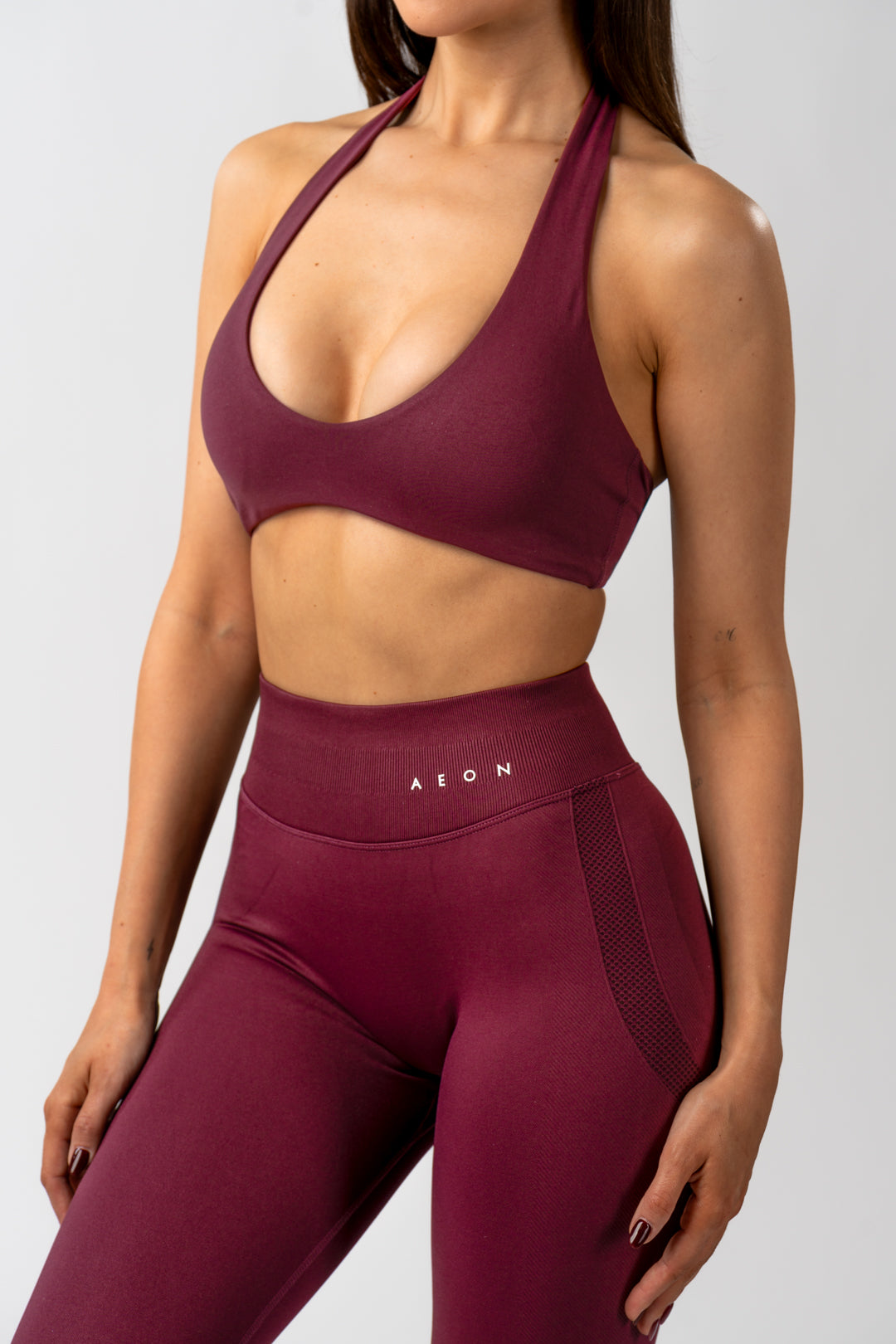 MOTION BREZŠIVEN HALTER NECK TOP V2