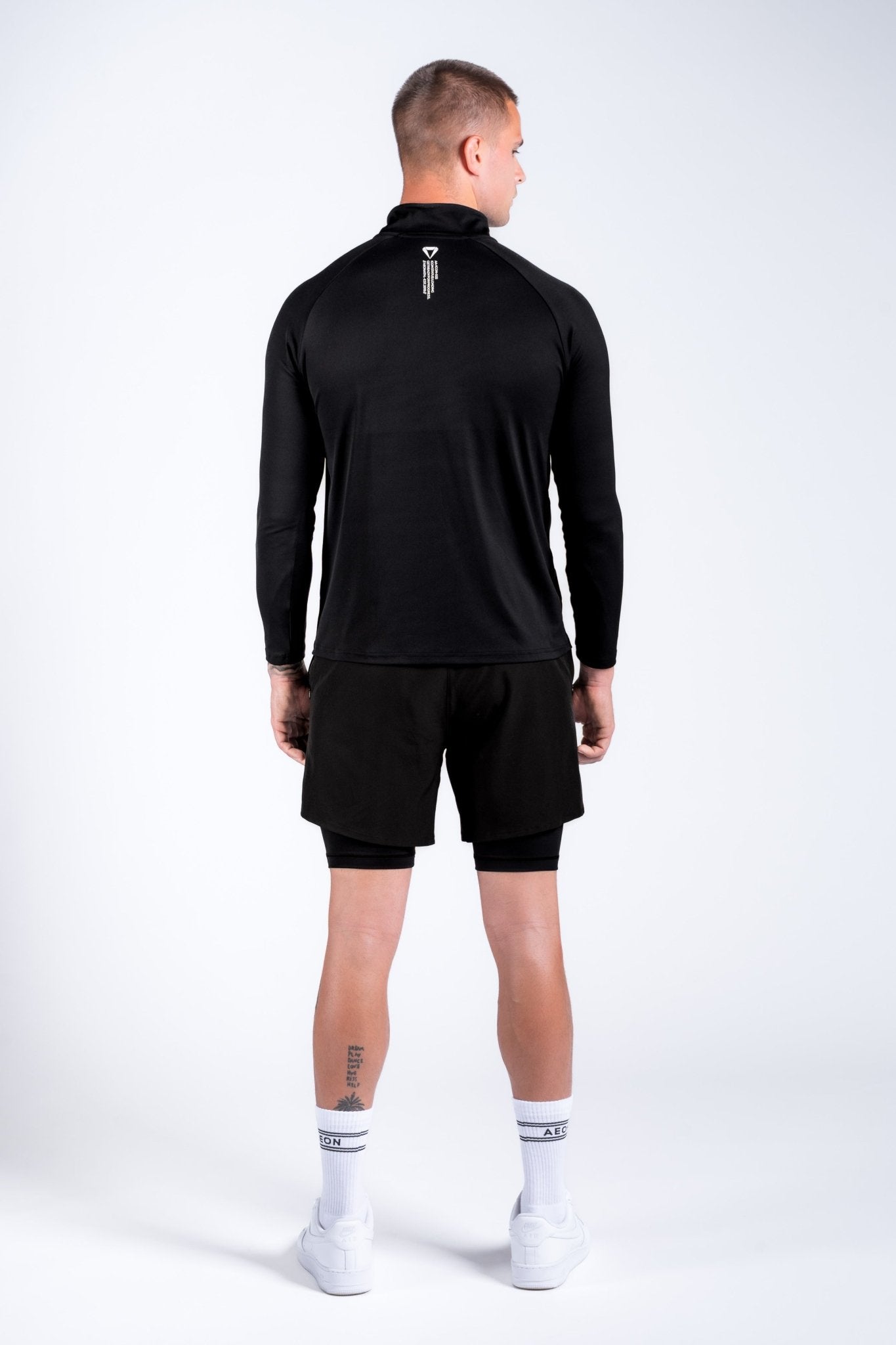 ICON PERFORMANCE HALF ZIP TEE - Aeon Athletics