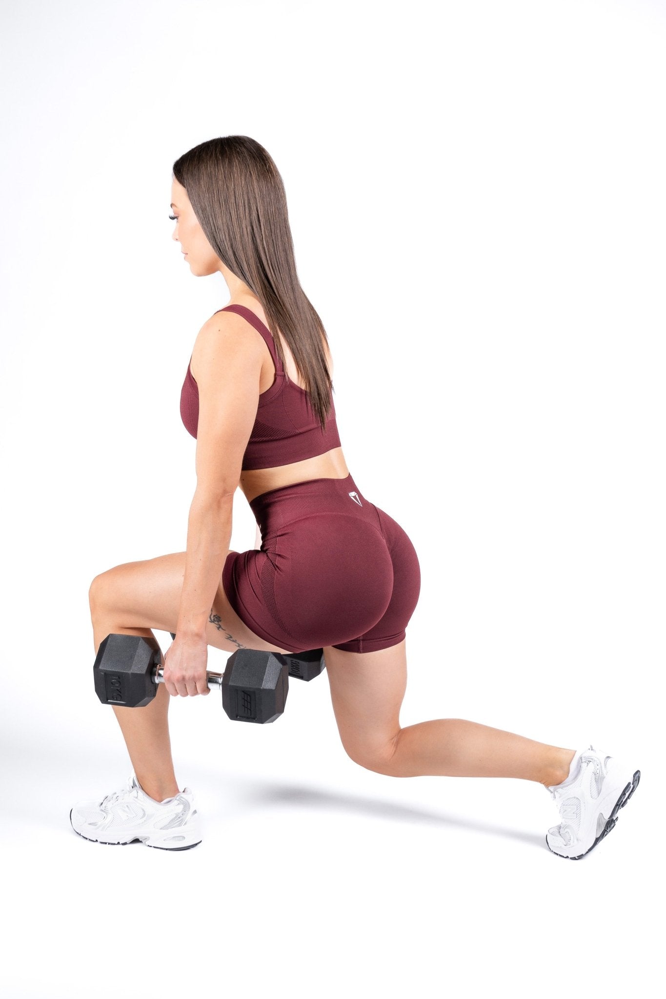 MOTION SEAMLESS SHORTS BUNDLE V2 - GRAPHITE & BURGUNDY & SOFT LILAC (3 - PIECE) - Aeon Athletics