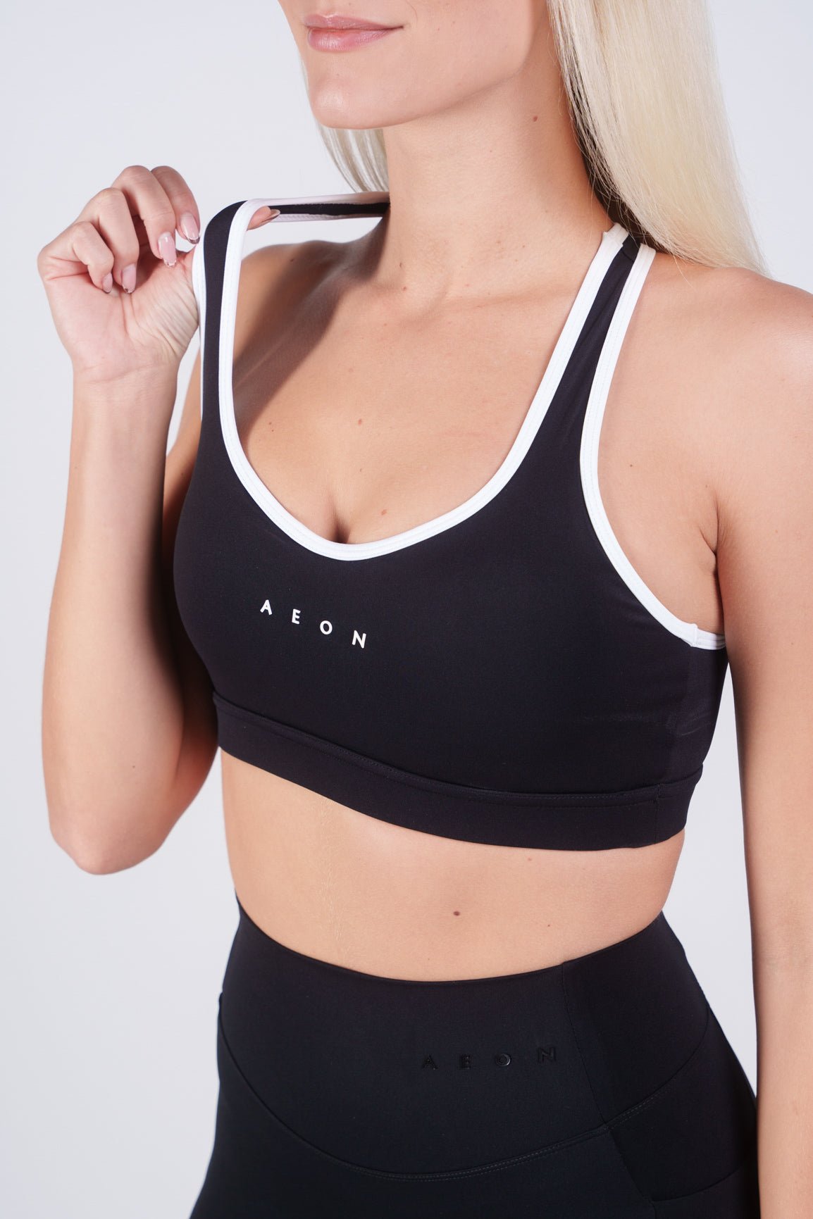 SECOND SKIN CONTRAST BRA - Aeon Athletics