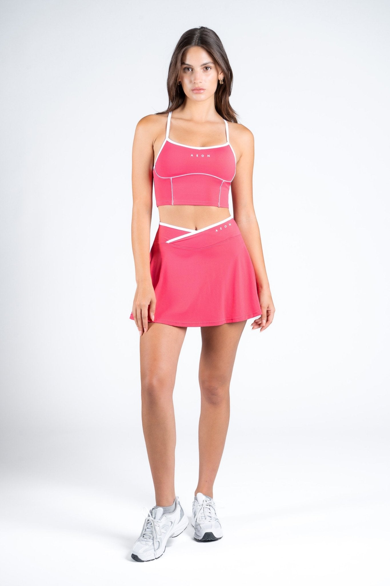 SECOND SKIN CONTRAST CROP TOP - Aeon Athletics