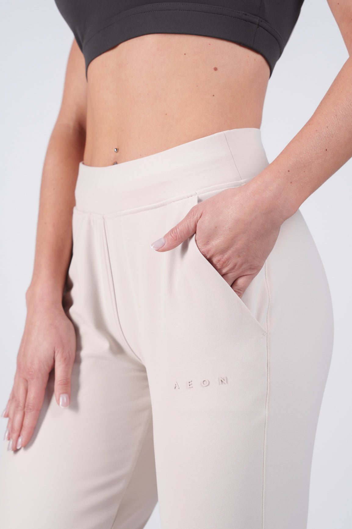 SECOND SKIN TRACKSUIT BUNDLE - OFF WHITE (2 - PIECE) - Aeon Athletics